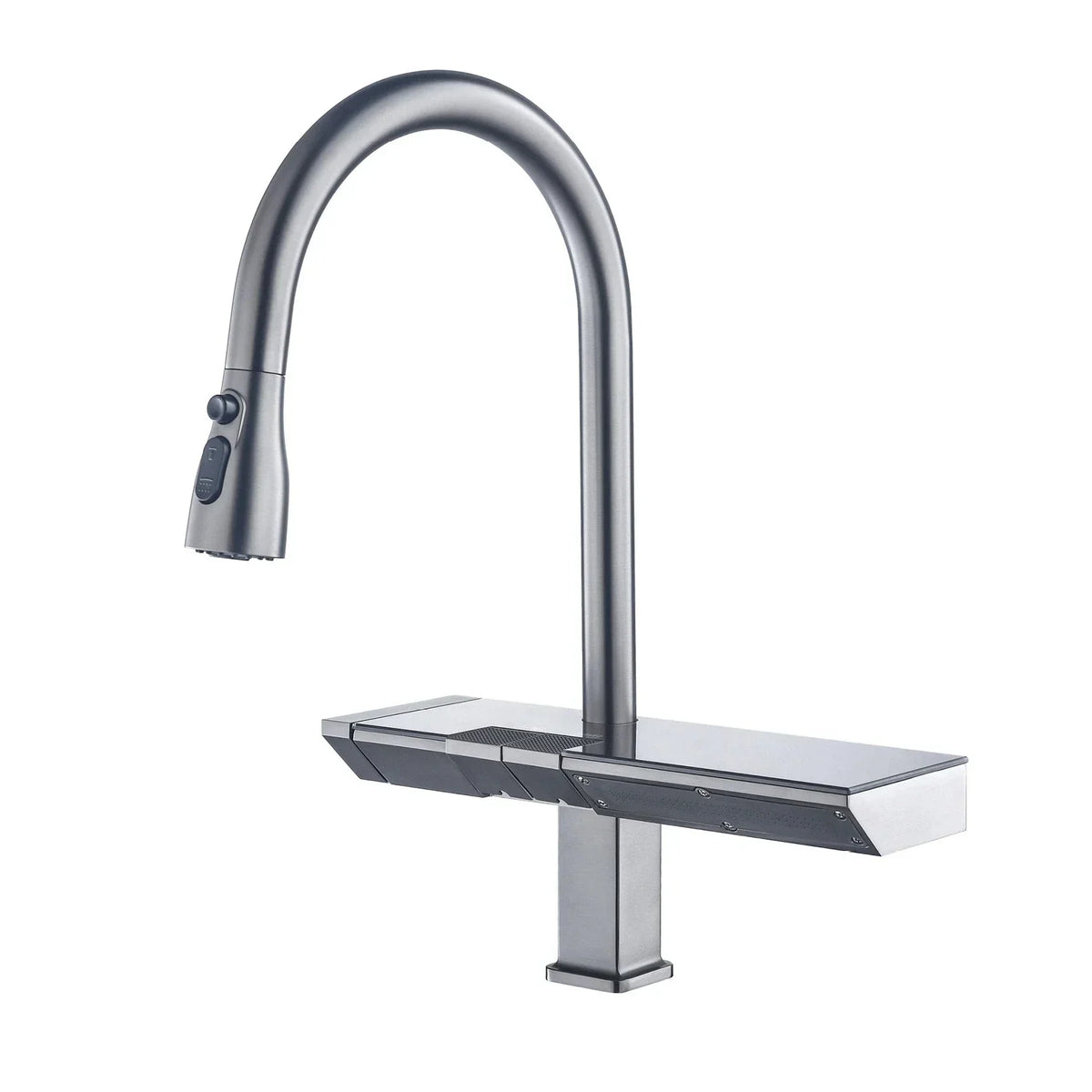 LuxChrome - Digital Kitchen Faucet with Pull-Out Sprayer