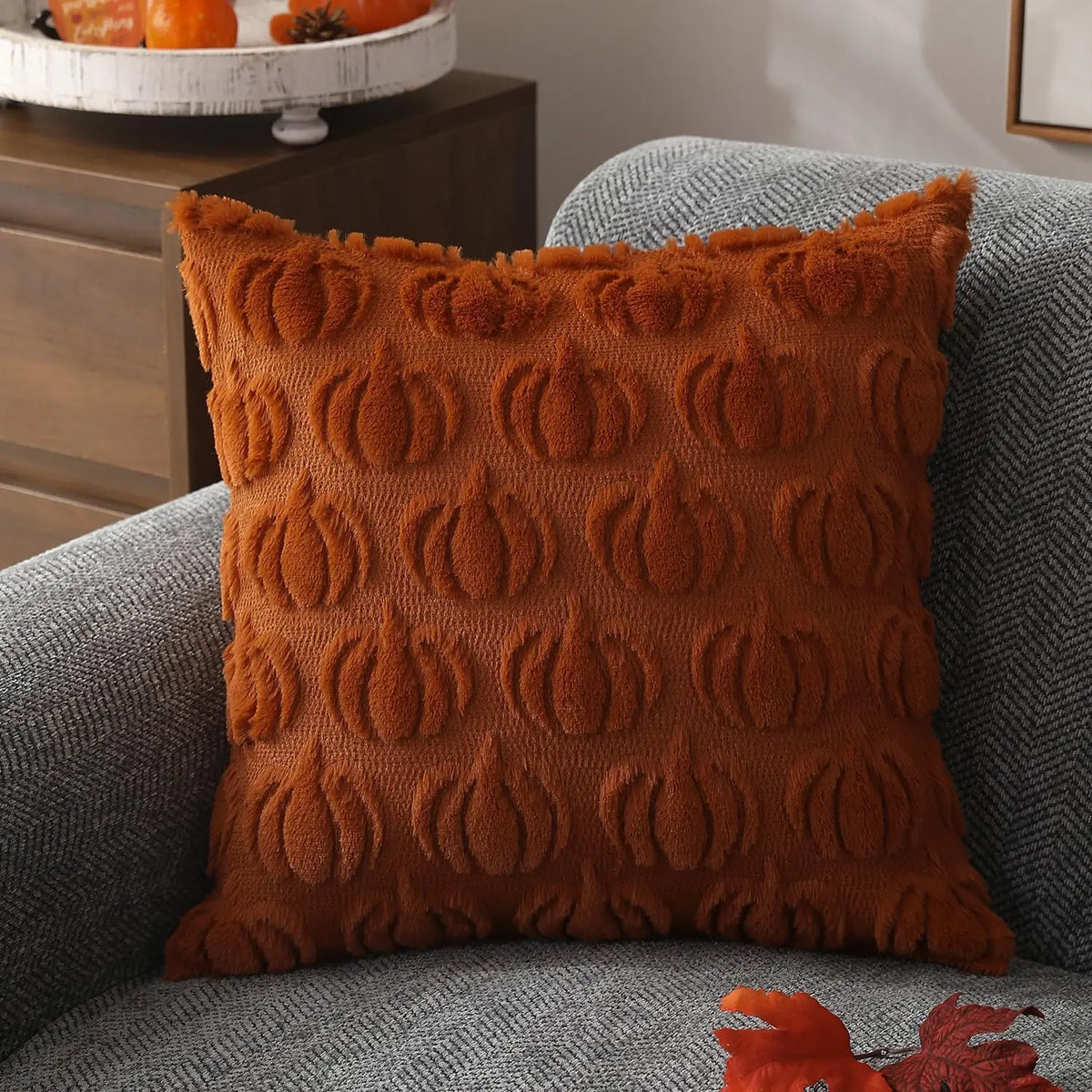 Étoile - Rustic Faux Fur Cushion Cover