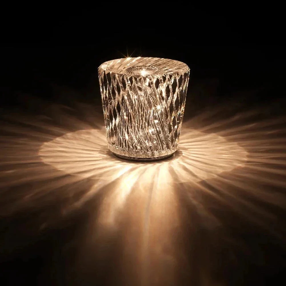 Talcris - Crystal Table Lamp for a Refined Ambiance