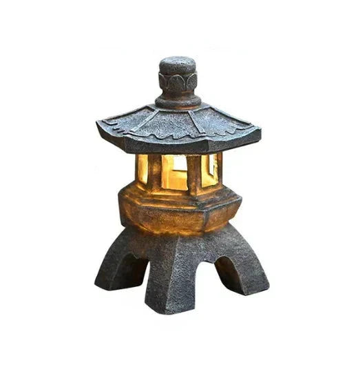 ZenGlow - Lanterne solaire de jardin au style japonais