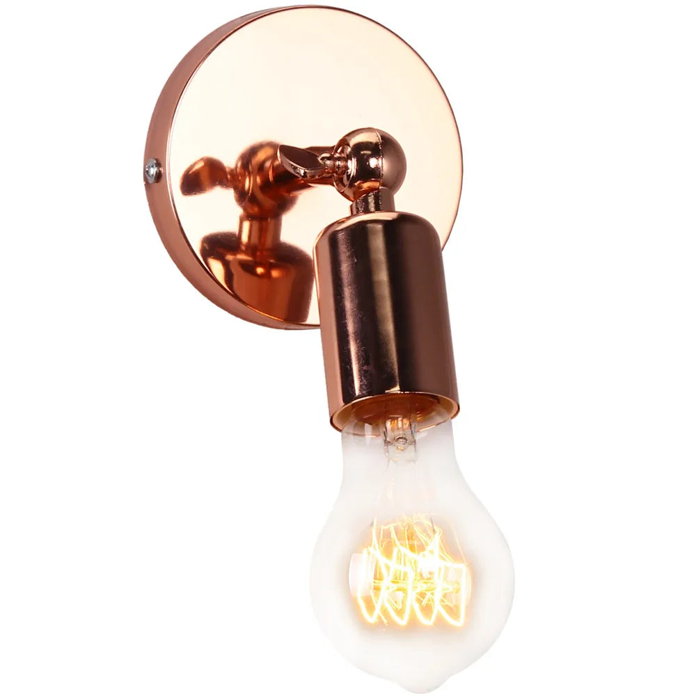 IndustrialGlow - Retro Industrial Adjustable Wall Sconce