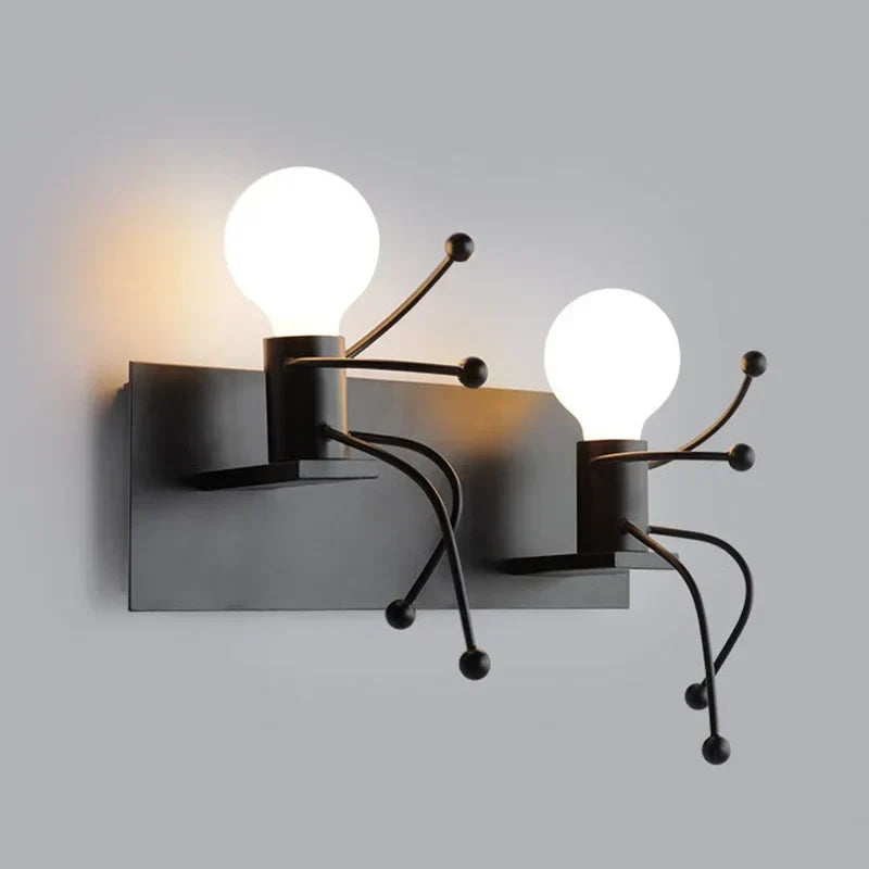 RobotLume - LED Robot Wall Light for Kids' Rooms