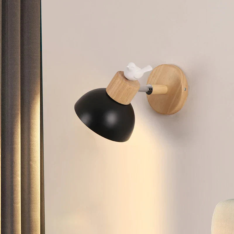NordicWood - Scandinavian Wooden LED Wall Sconce