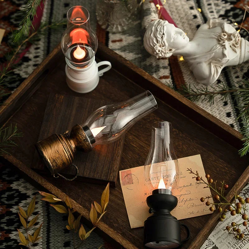 Retroflame - Vintage Style LED Oil Lamp