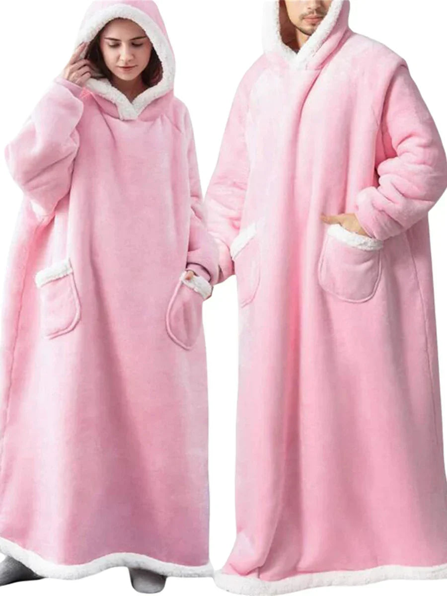 PlushHug - Oversized Soft Plush Hoodie