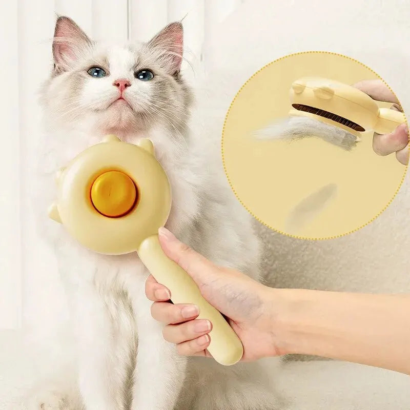 MagicBrush - Massaging Grooming Brush for Dogs and Cats