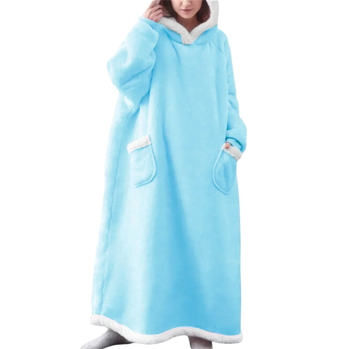 PlushHug - Oversized Soft Plush Hoodie