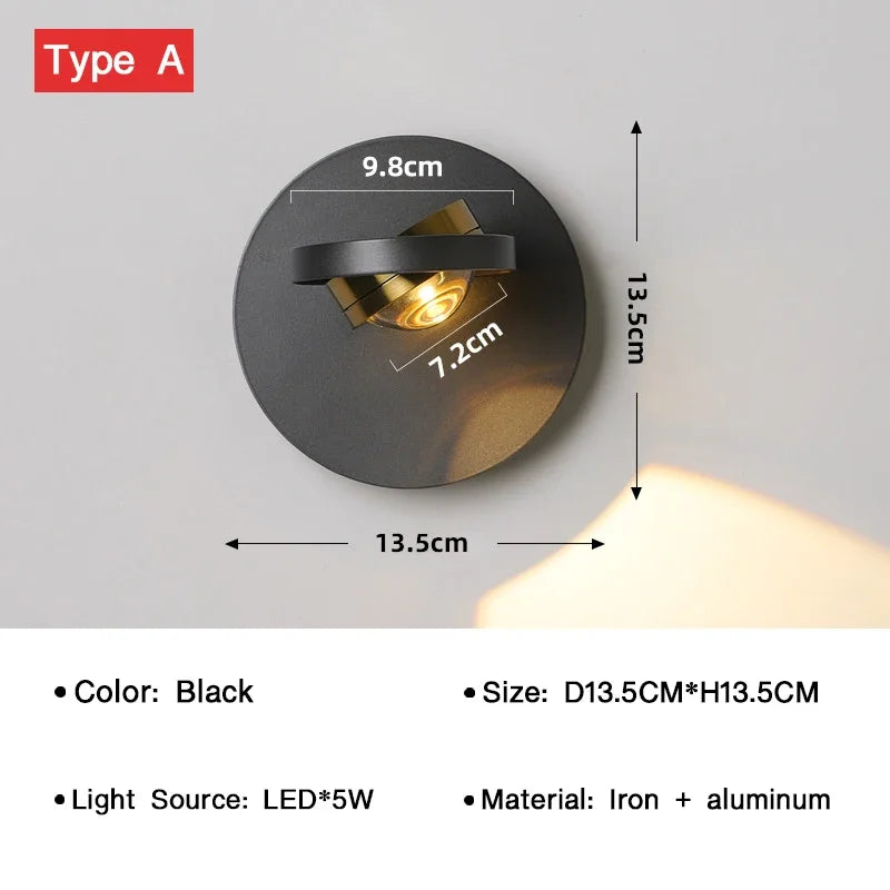 BrightTurn - Adjustable LED Wall Light for Every Room