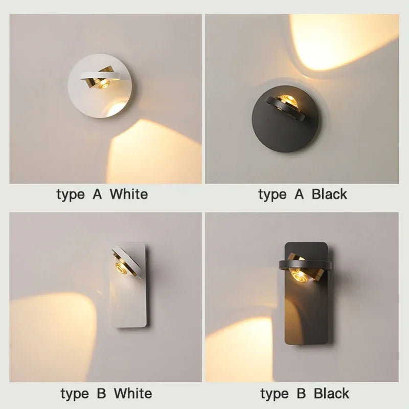 BrightTurn - Adjustable LED Wall Light for Every Room