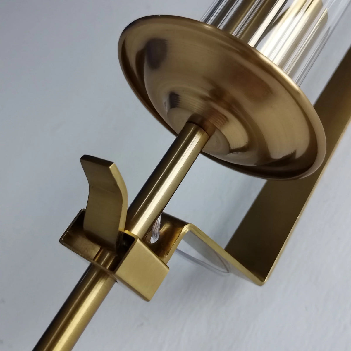 Camberlyn - Luxury Gold Glass Wall Sconce