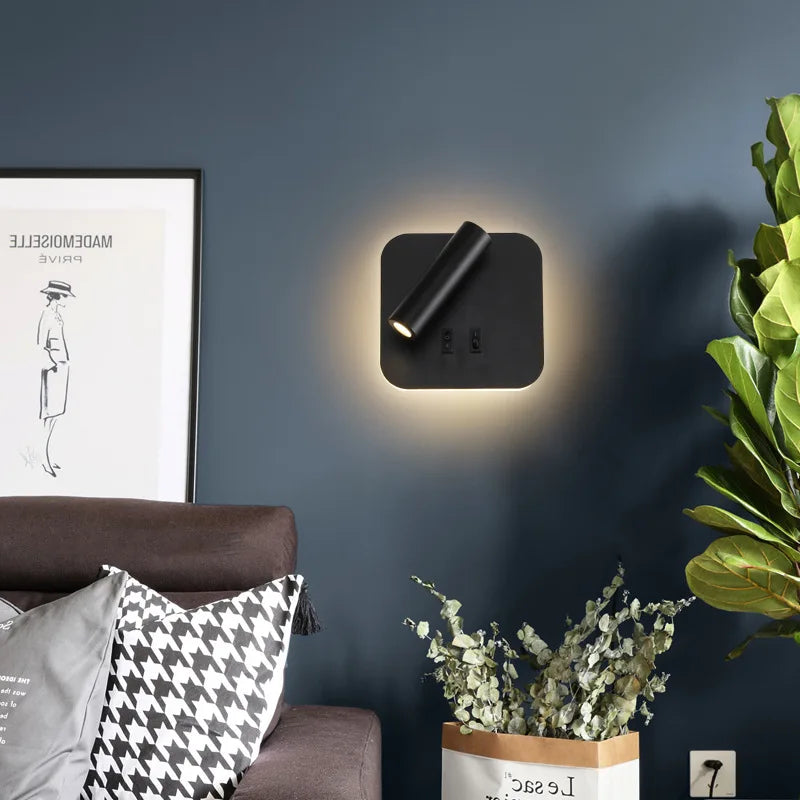 FlexiGlow Light - Adjustable LED Wall Sconce