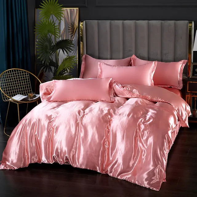 SatinDream - Luxurious Satin Bedding Set for Dreamy Nights