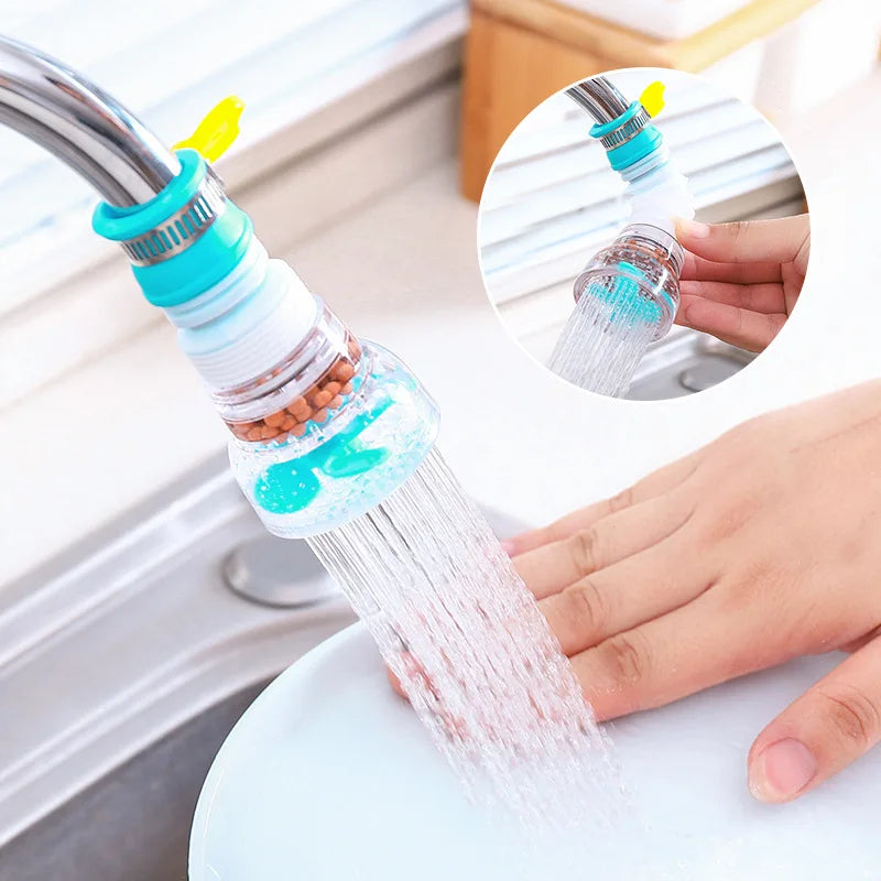 SpinClean - Filtre Rotatif Innovant pour Robinet de Cuisine