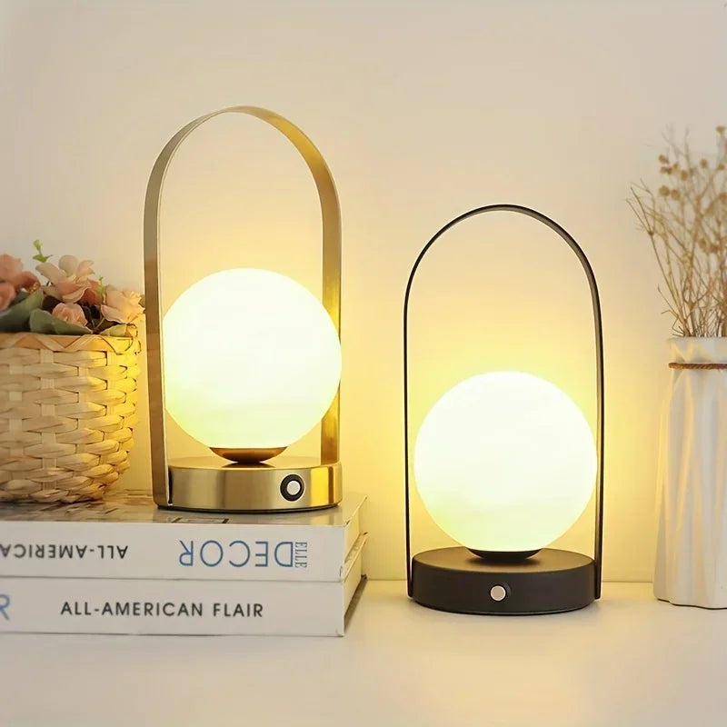 FlexiGlow - Lampe de Table LED Rechargeable pour Extérieur