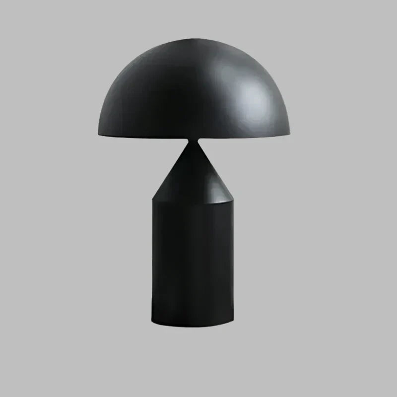 SleekMushroom - Minimalist Scandinavian Gold Table Lamp