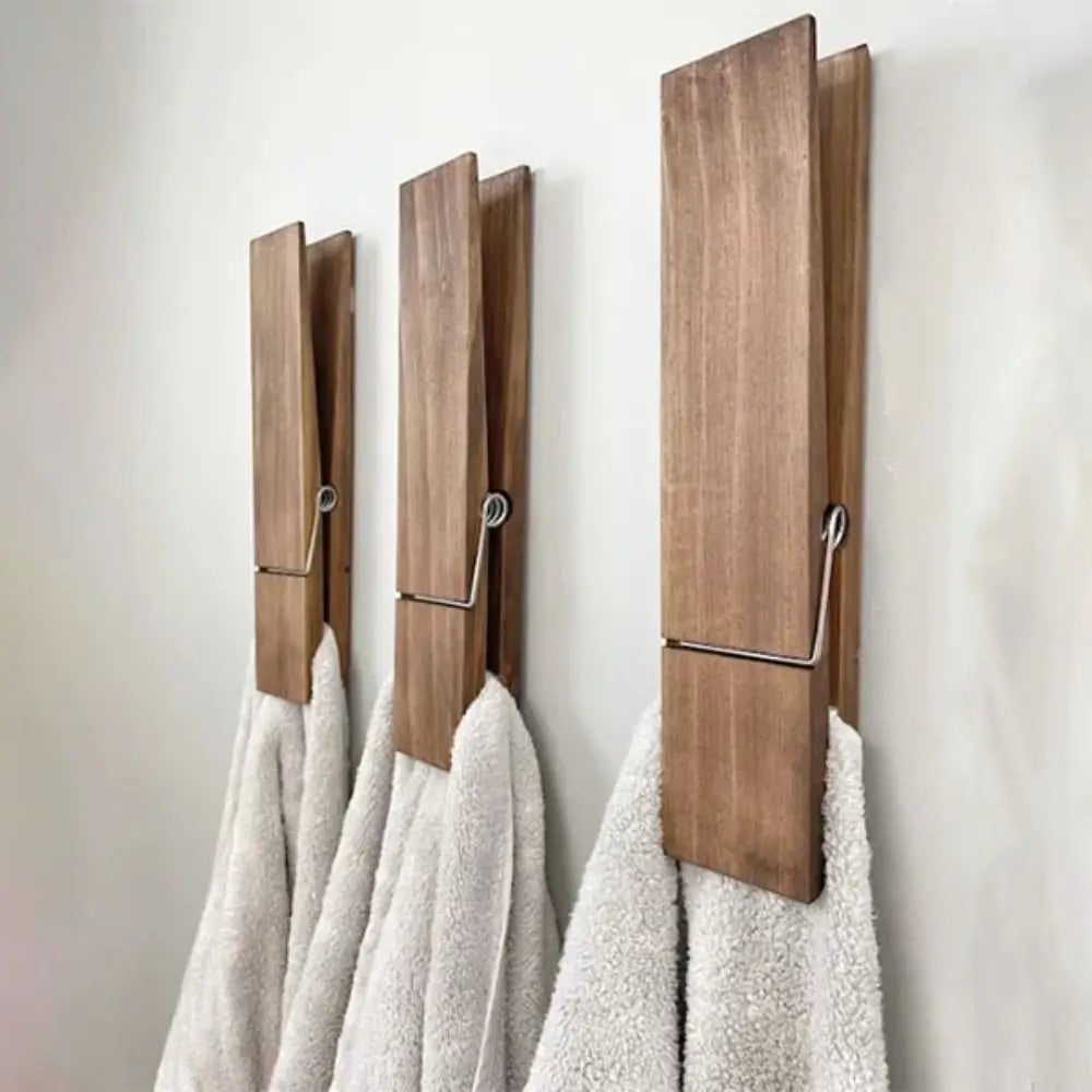 NookGrip - Elegant Wall-Mounted Bathroom Towel Clip