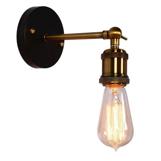 RetroAngle Light - Applique Murale Industrielle Réglable au Style Vintage