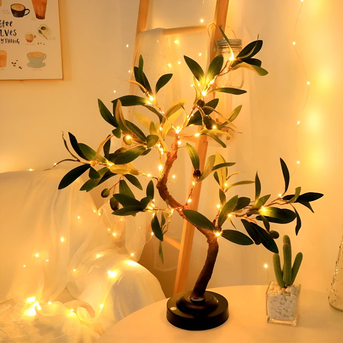 SparkleTree - Decorative LED Tree Lamp with Sparkling Light