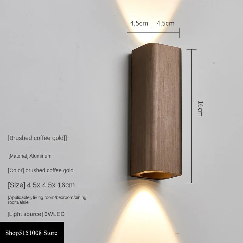 Nyvora - Elegant LED Wall Sconce for Bedroom and Hallway