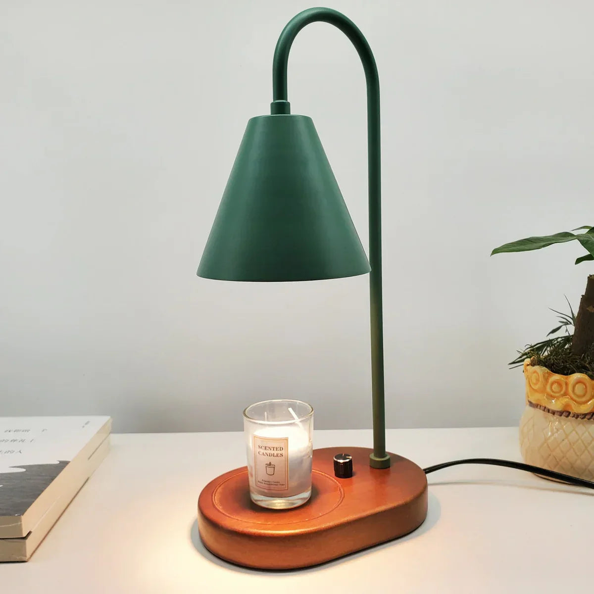 LumiFlare - Chauffe-bougie enchanteur pour soirées
