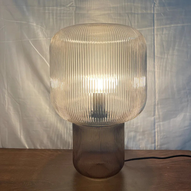 Provella - Modern Glass Table Lamp with LED Lighting