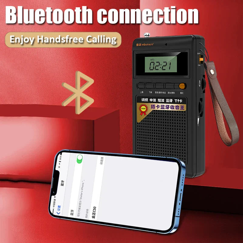 SoundPocket Mini - Radio Bluetooth et lecteur MP3 portable