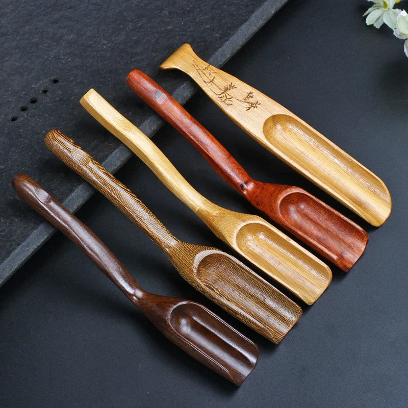 TeaScoop - Retro-Style Wooden Tea Spoon