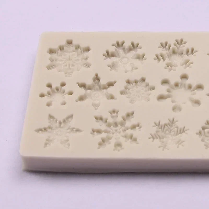 Snowflake Delight - Snowflake Silicone Mold for Winter Treats