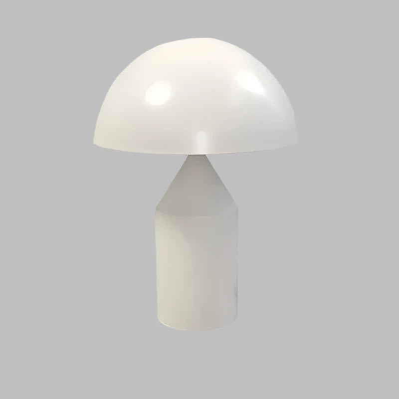 SleekMushroom - Minimalist Scandinavian Gold Table Lamp