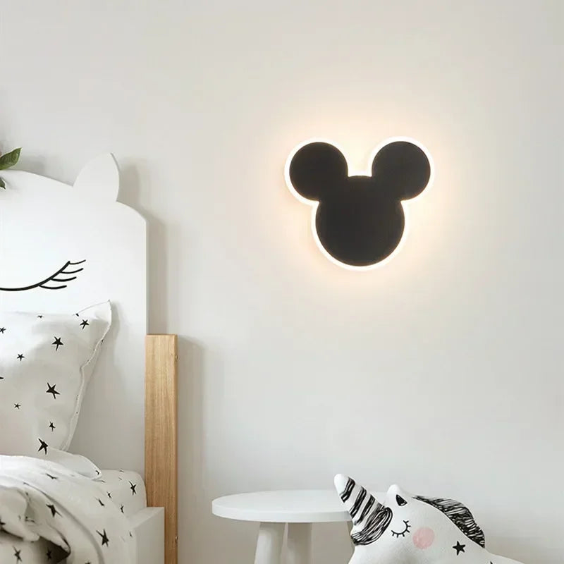 PinkRabbit - LED Rabbit Wall Lamp for Kids' Bedroom