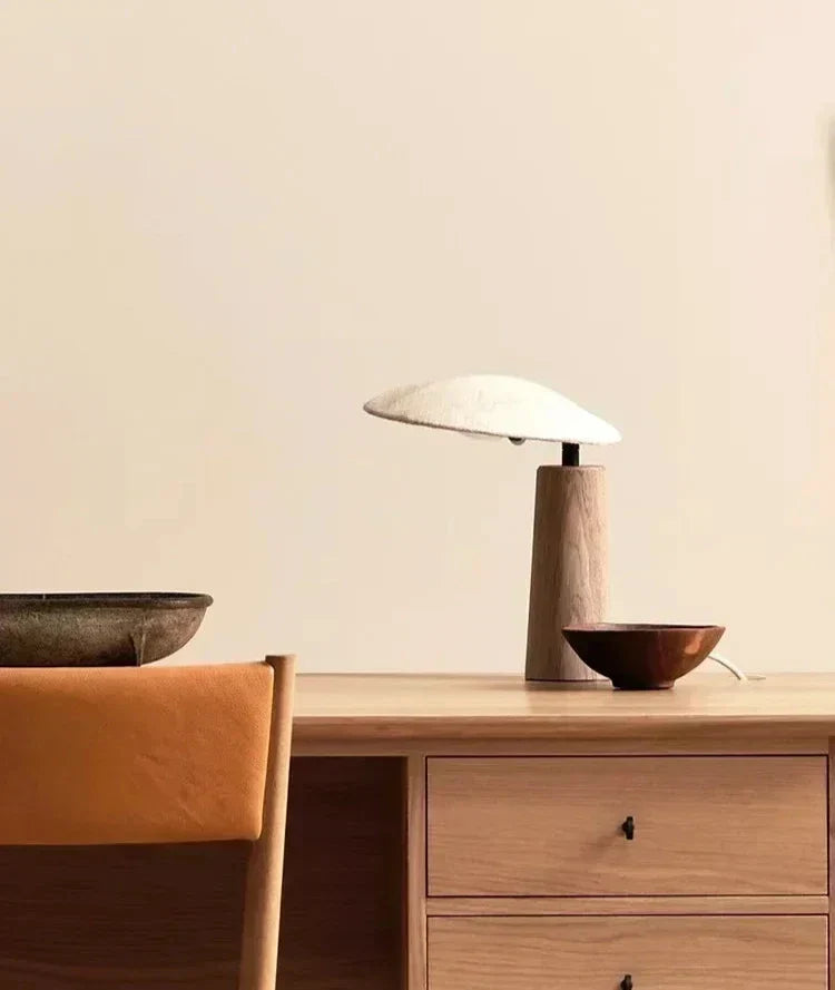 Tamoka - Retro Wooden Lamp for Serene Lighting