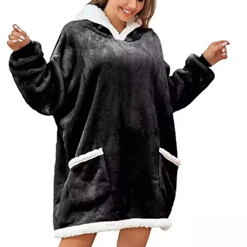 Yonhaven - Oversized Ultra-Soft Fleece Hoodie