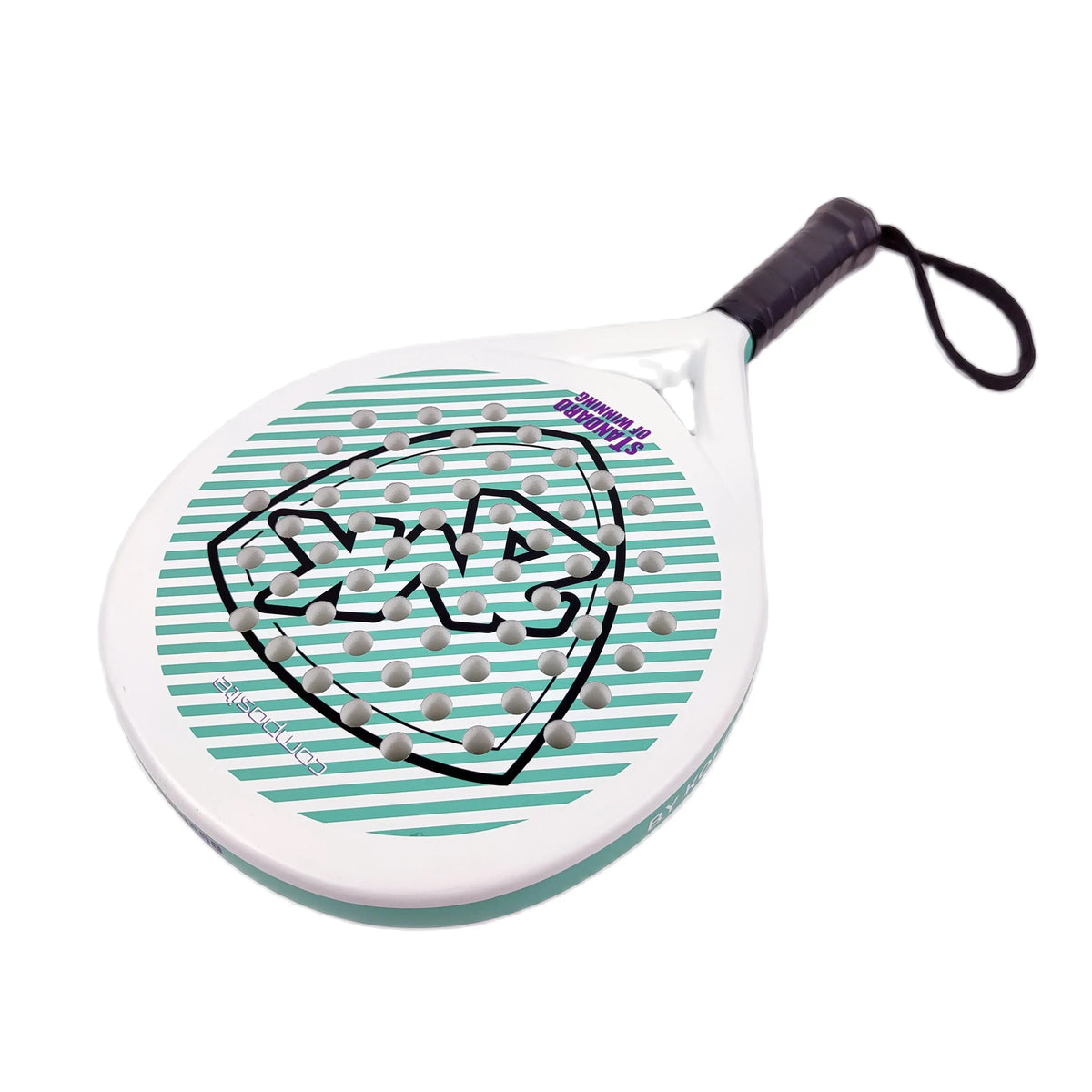 FibraPro - Round Carbon Fiber Padel Racket for Perfect Balance