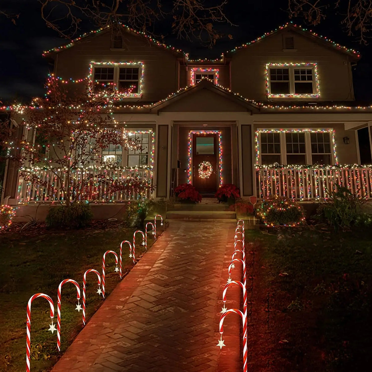 JardinEtoile Solar Christmas Lights - Garden Fairy Light Decoration