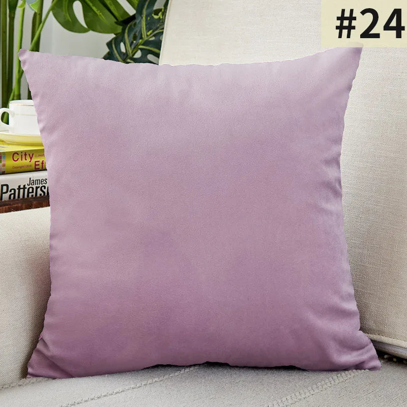 VelvetChic Cushion Cover - Solid Velvet Cover for a Luxurious Interior