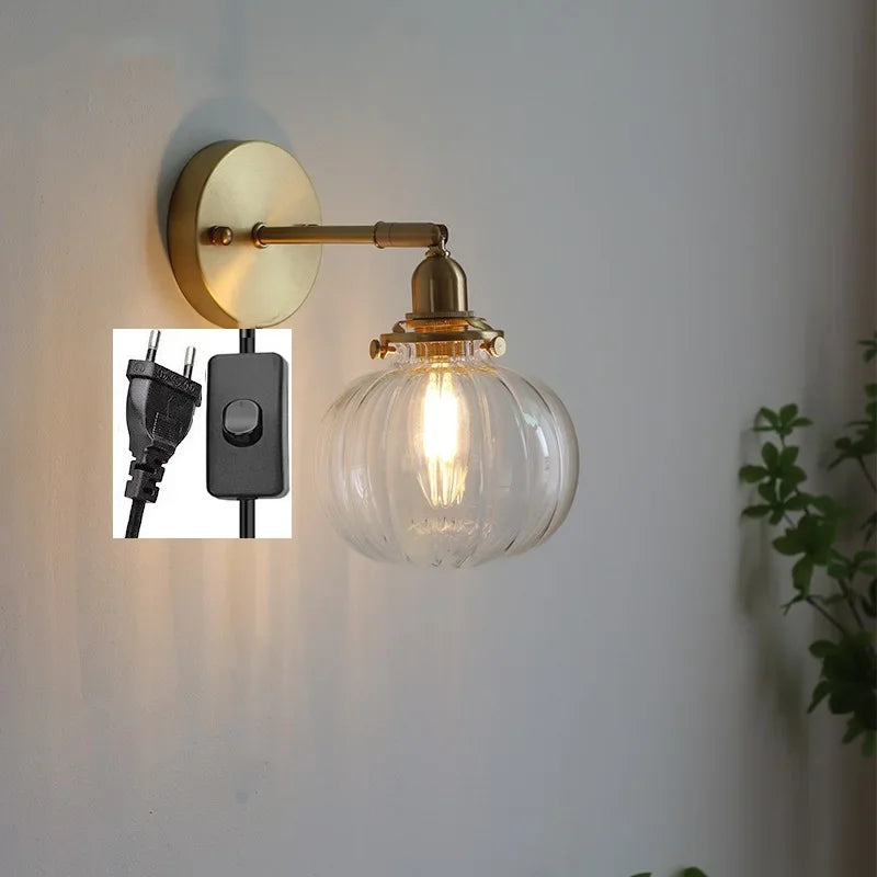 LightCrown - Modern Glass and Metal Wall Sconce