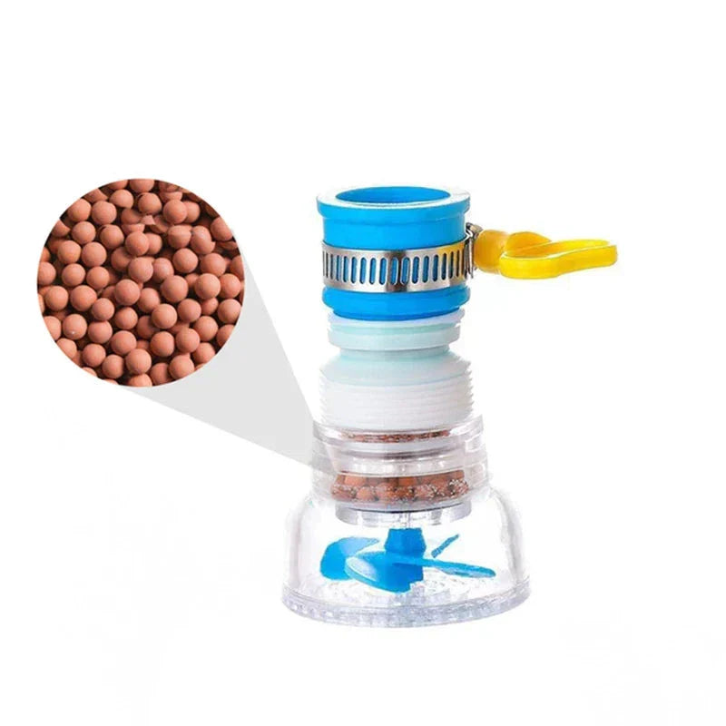 SpinClean - Filtre Rotatif Innovant pour Robinet de Cuisine