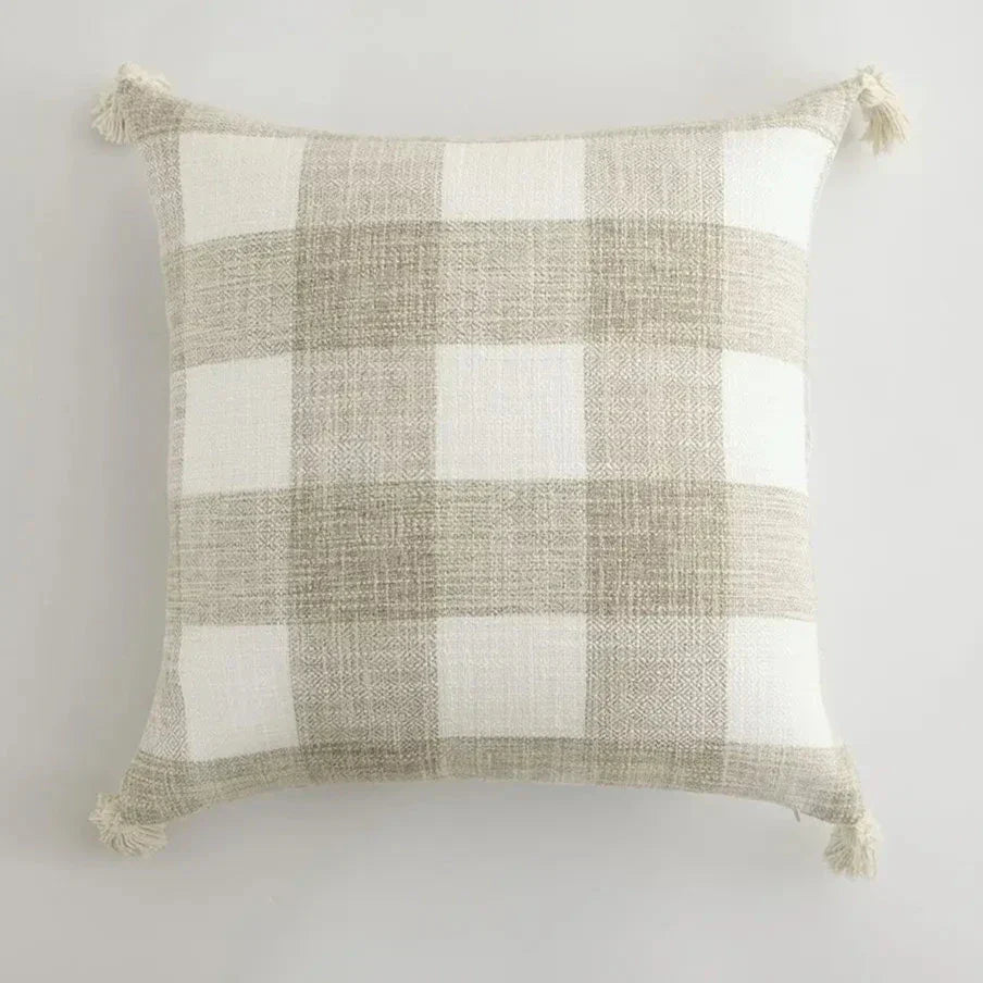 Elegance Loft - Linen Cushion Cover with Fringe for Any Interior