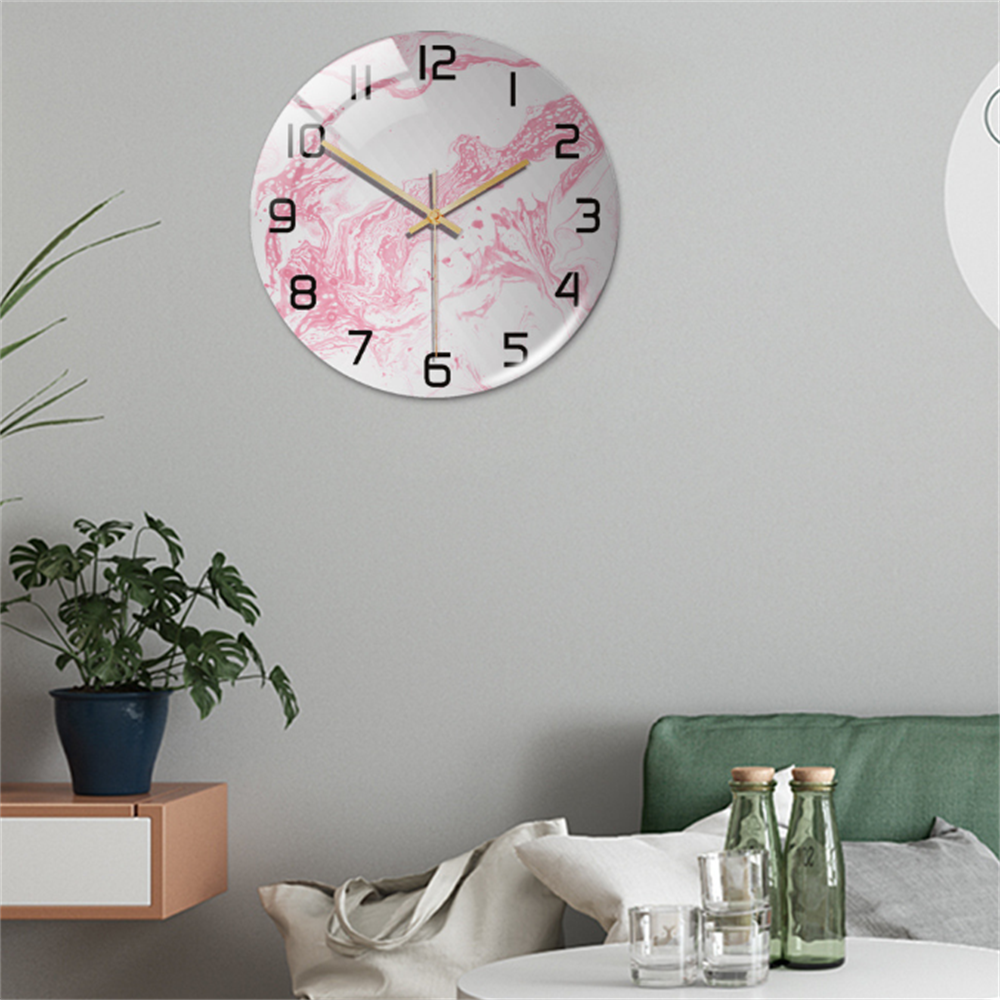 Timeless Marble - Silent Mechanism Marble Wall Clock