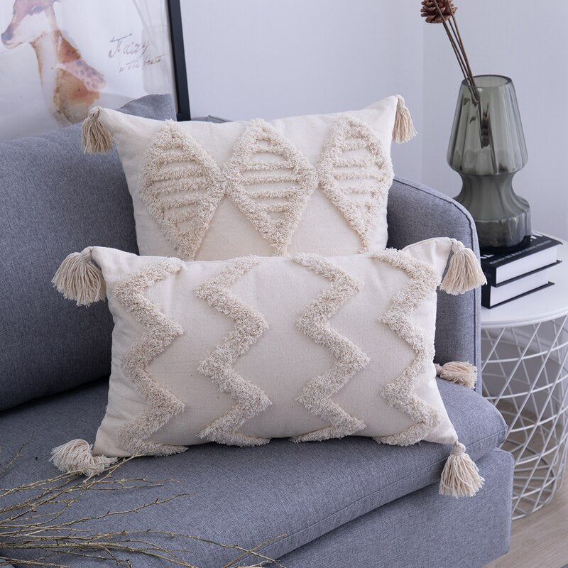 BohoVibes Pillow Covers – Style Ibiza pour Maison
