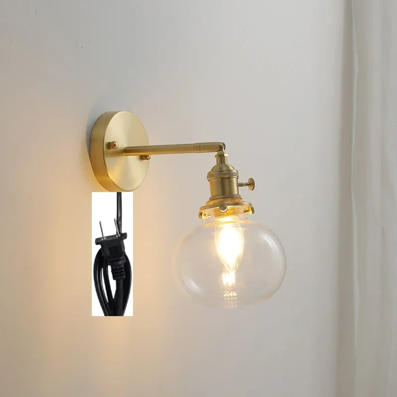 LightCrown - Modern Glass and Metal Wall Sconce