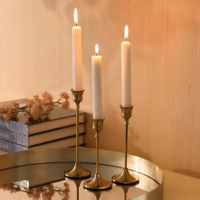 Dreamy Lights - Luxury Gold Candle Holders for Every Occasion
