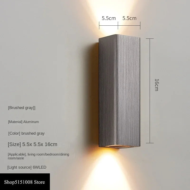 Nyvora - Elegant LED Wall Sconce for Bedroom and Hallway