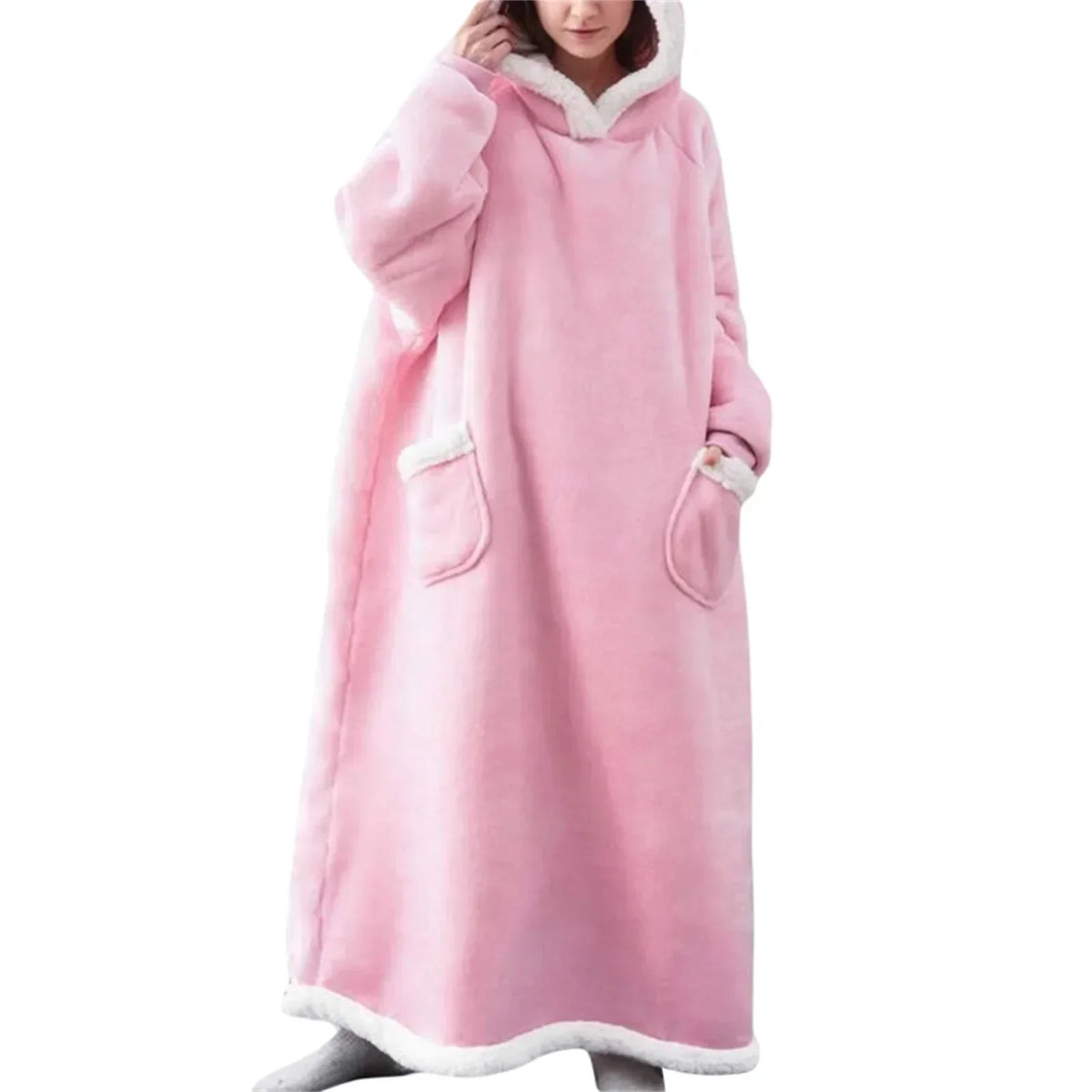 CozyHaven - Oversized Soft Fleece Hoodie