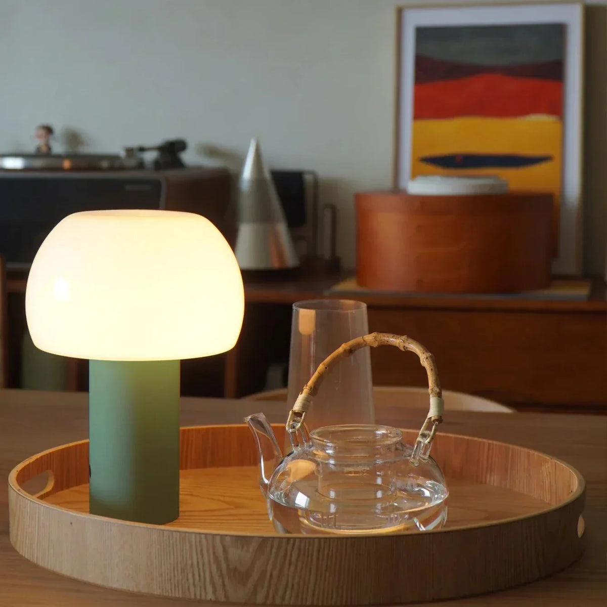 Versatile Glow - Rechargeable Indoor-Outdoor Table Lamp