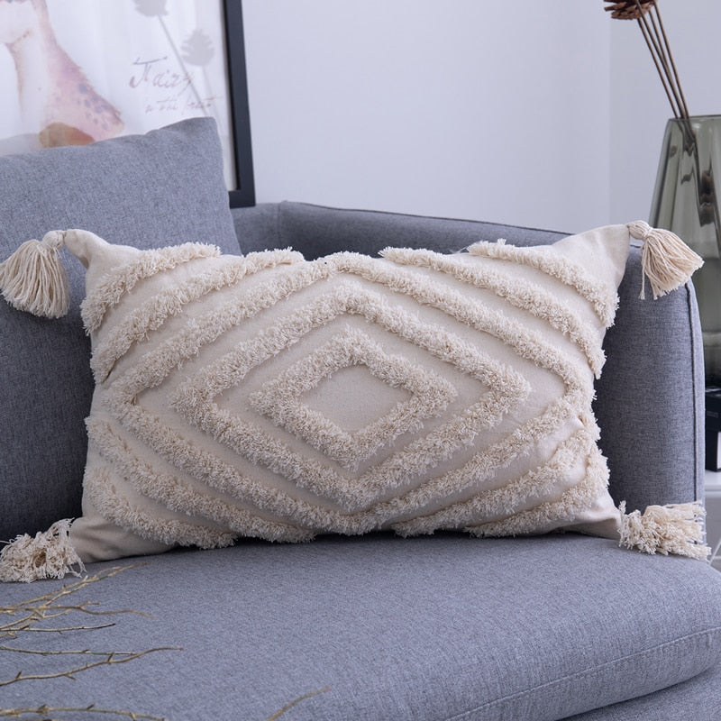 BohoVibes Pillow Covers – Style Ibiza pour Maison