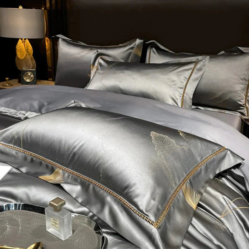 Golden Mist - Luxury Egyptian Cotton Duvet Cover