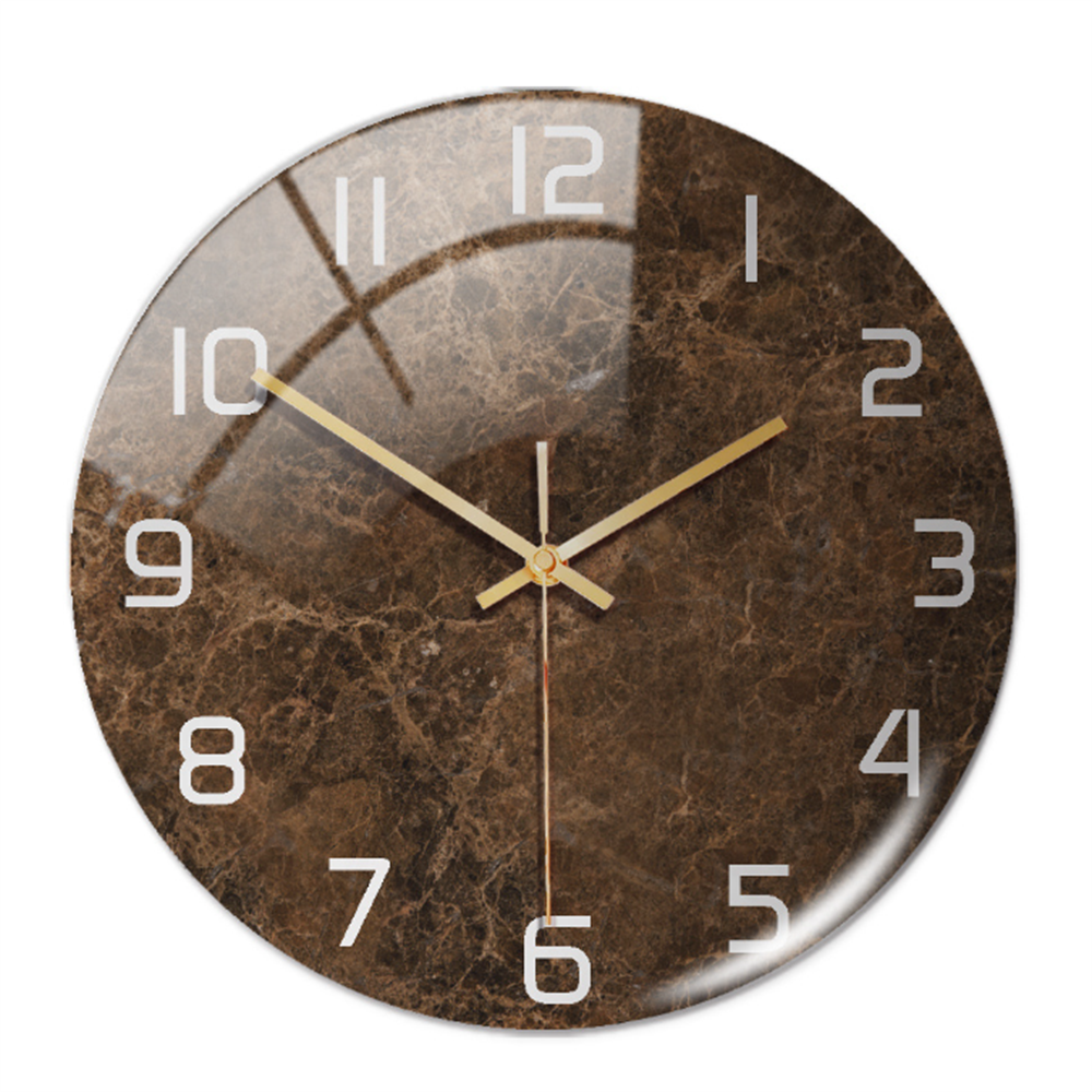 Timeless Marble - Silent Mechanism Marble Wall Clock