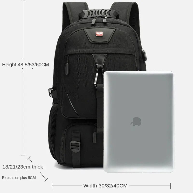 TechTrek Pro Backpack - Built-In USB Charging Port