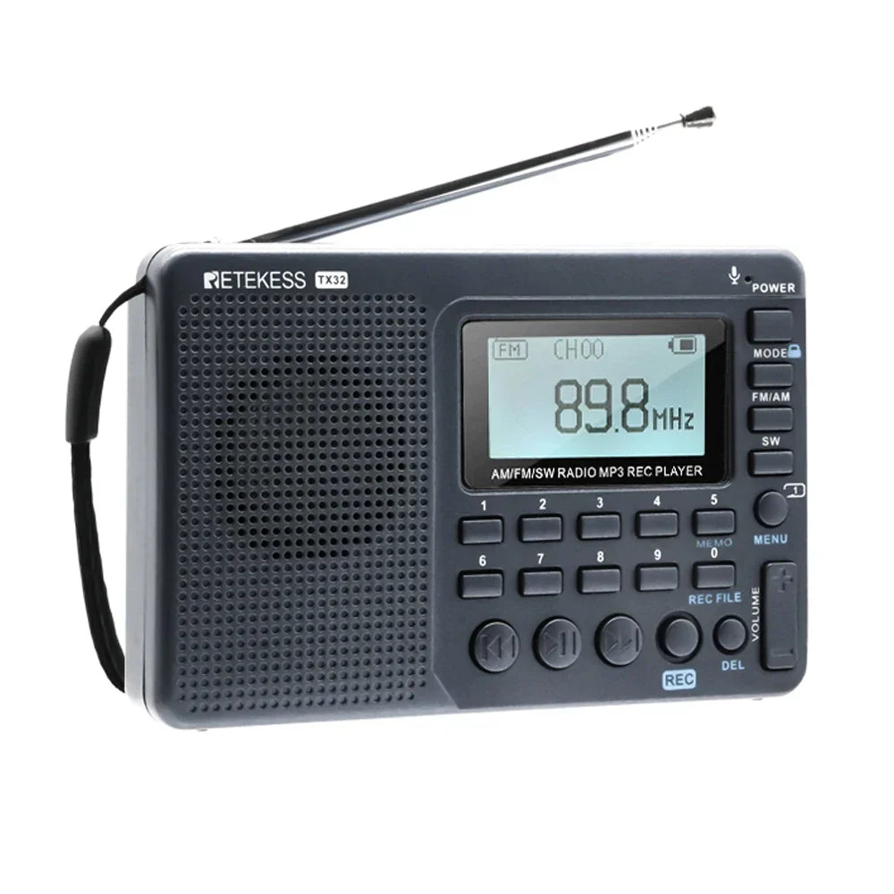 EchoWave - Radio portable rétro